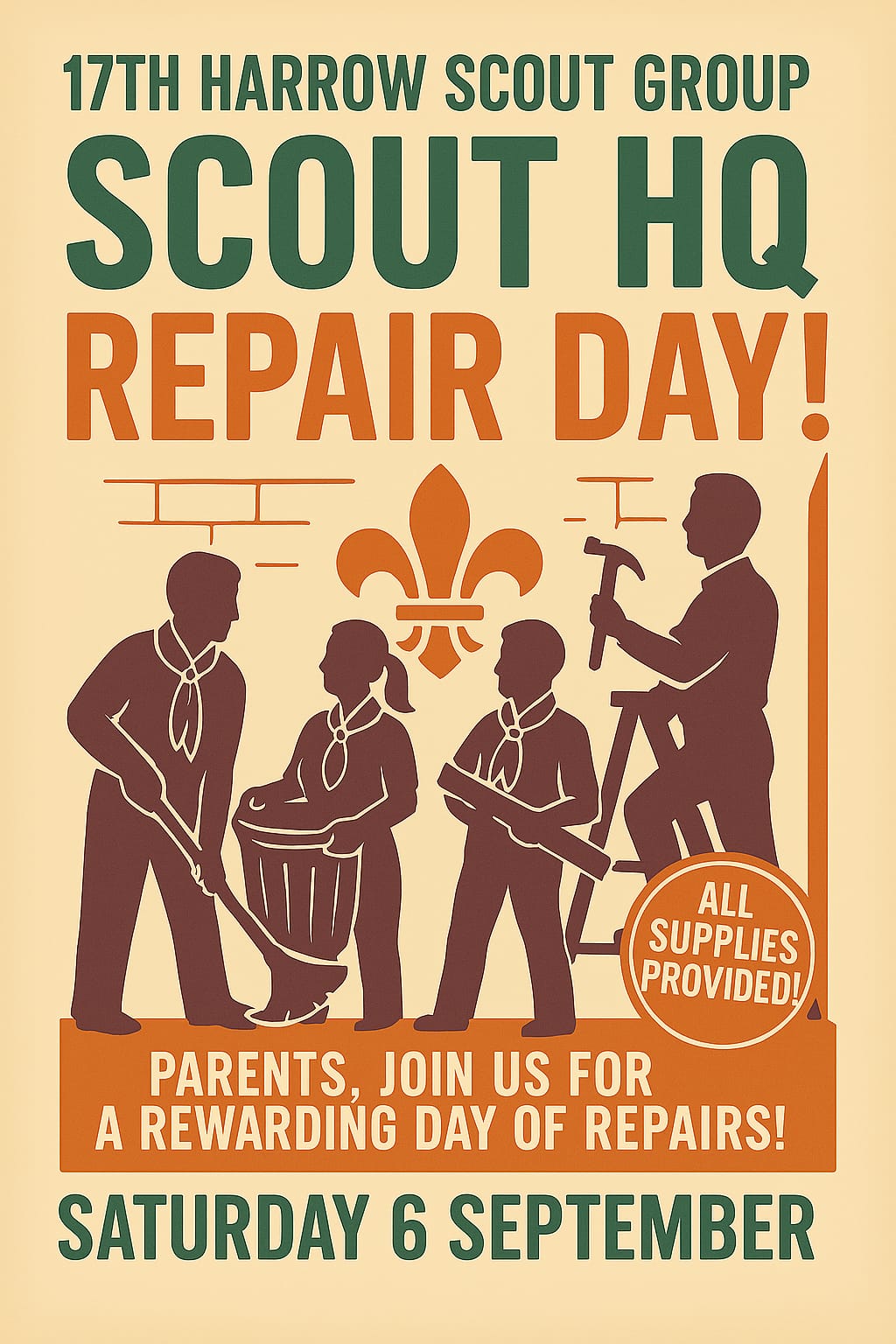 Repair Day - 6 Sept 2025